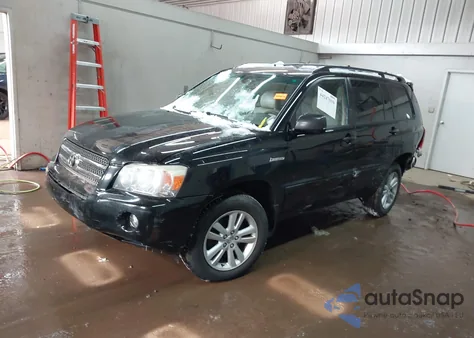 2006 Toyota Highlander Hybrid Limited V6 из США, поврежденный, VIN JTEEW21A560005352